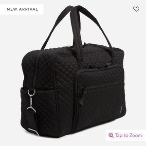 Vera Bradley weekender bag in black - gently used with no imperfections